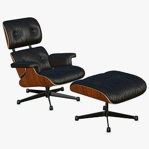 Eames Lounge Chair With Ottoman