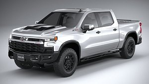Chevrolet Silverado ZR2 Bison 2023 3D