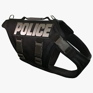 Police Dog Body Armor (English)