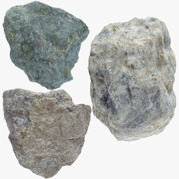 Real Stones Collection V2 3D model