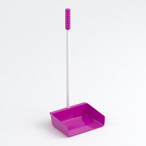 3D Pink Large Dustpan