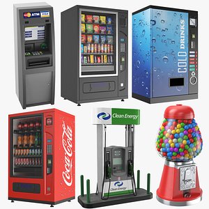 3D model vending machines
