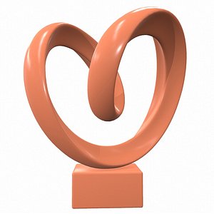 Abstract sculpture M090 3D model