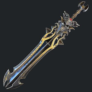 fantasy sword 18 model
