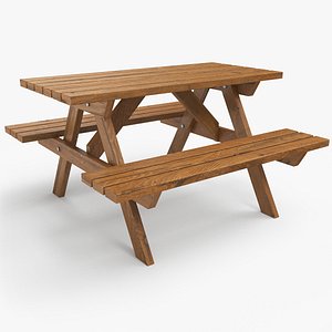 Picnic Table Rustic Oak