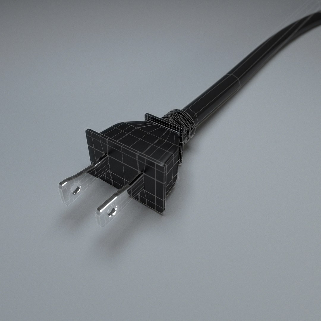 Electric Plug 3d Model