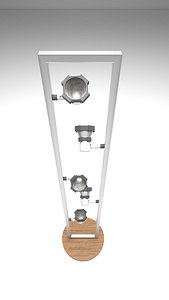 3D FloorLamp model