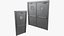 Metal Door 02 3D
