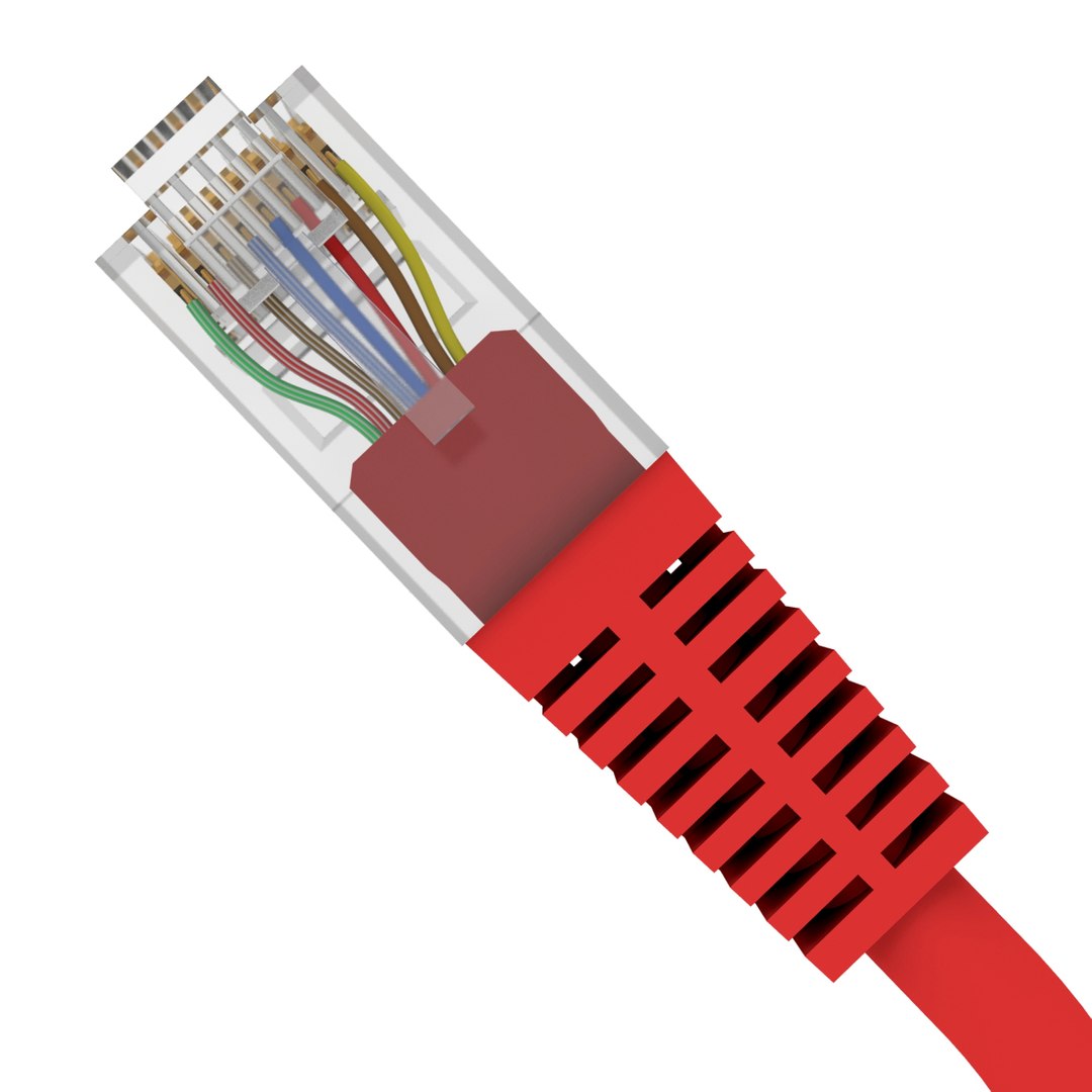 3d model cable wired