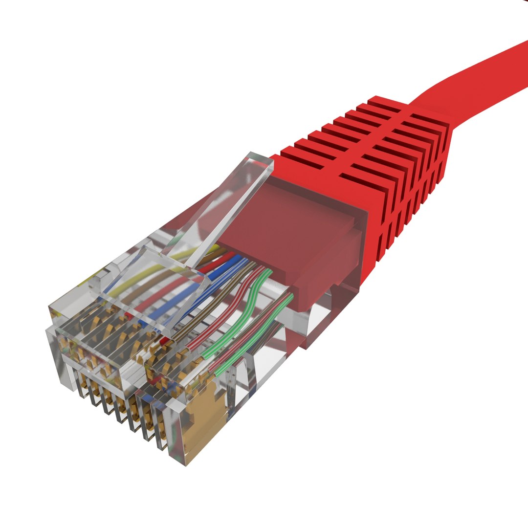 3d Model Cable Wired