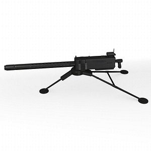 3dsmax browning m1919a4