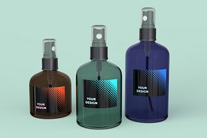 3D Perfume Bottles