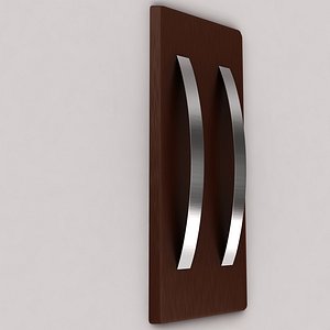 3d model door handle