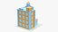 3D Cartoon Residential Block