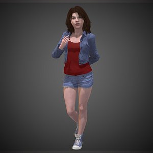3D character model