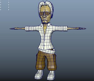Cartoon old age