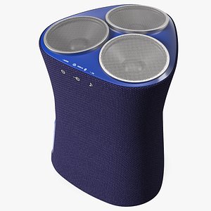 3D Acoustic Wireless Bluetooth Speaker Blue