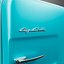 großer kühler Retro Kühlschrank