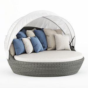 Pivot swivel daybed