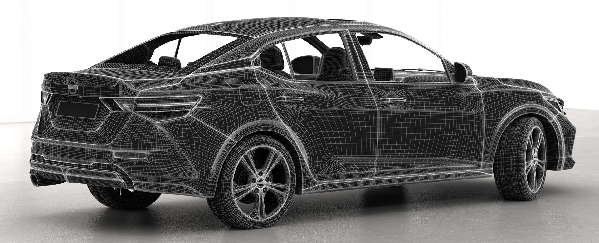 3D Model Realistic Nissan Sentra 2020 - TurboSquid 1628445