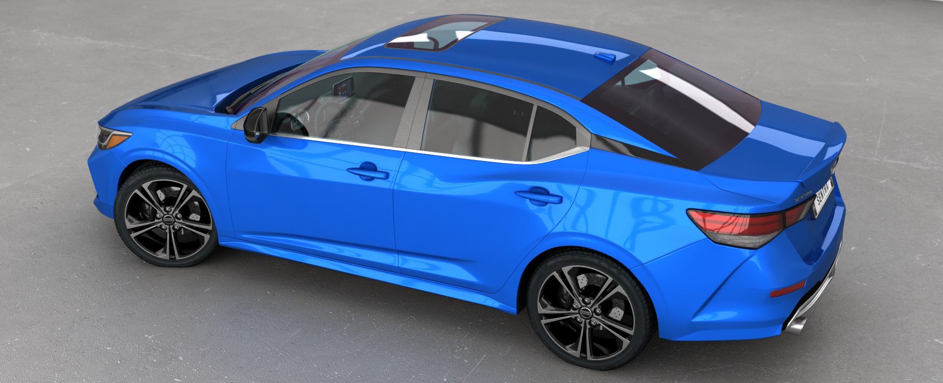 3D Model Realistic Nissan Sentra 2020 - TurboSquid 1628445