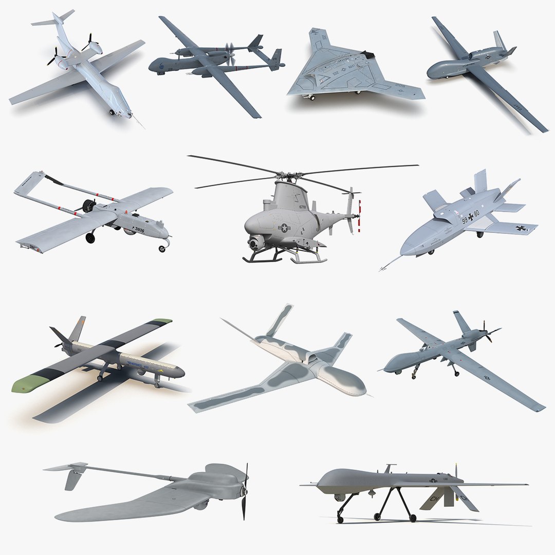 UAV Collection 5 3D model preview