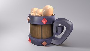 beer jug 3D model