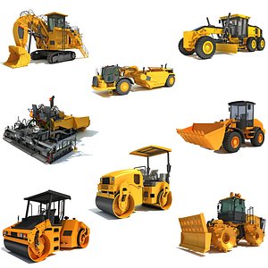 Heavy Construction Machinery Collection