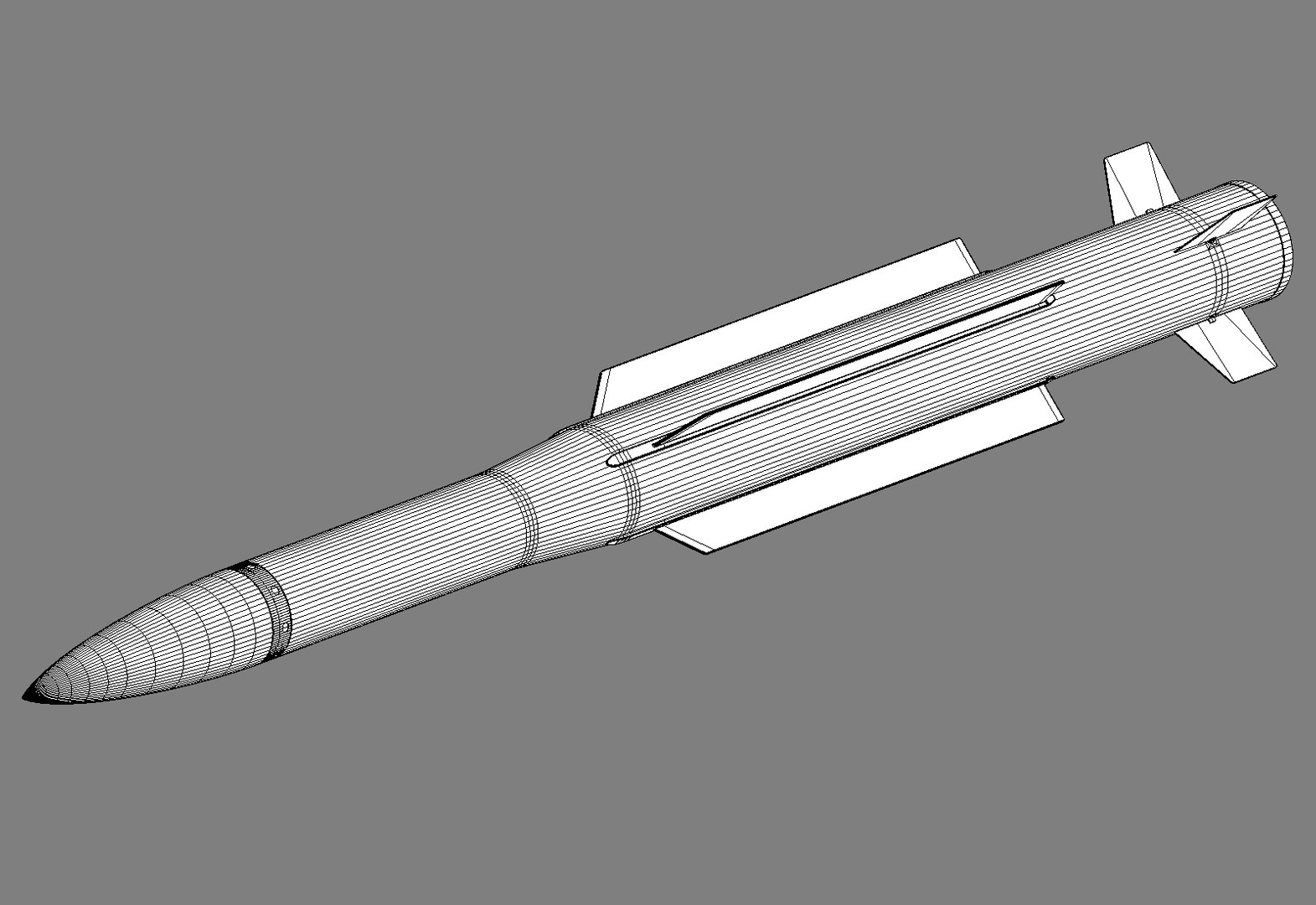 9m38 Missile 3d 3ds