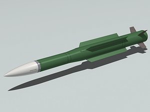 9m38 missile 3d 3ds
