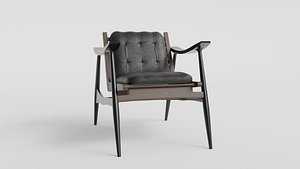 3D Modern Interior High Poly Home Chair