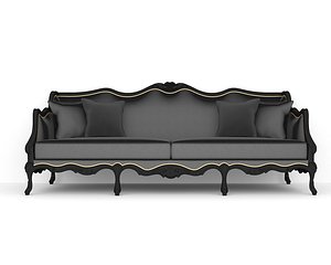 Black Classic Sofa