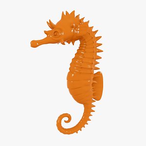 3D model SEA  HORSE