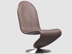 3D model panton 1-2-3 standard lounge chair