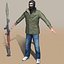 3d model arab rebel