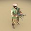 3d model arab rebel