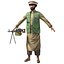 3d model arab rebel