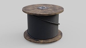 3D cable reel 2 model
