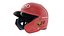 3D Rawlings Mach Adjust Senior Matte Baseball Batting Helmet