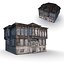 Free Low-poly 3D Model of Old Wooden Building