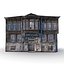 Free Low-poly 3D Model of Old Wooden Building