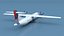 Regional Passenger Aircraft ATR 72-600 in Flight