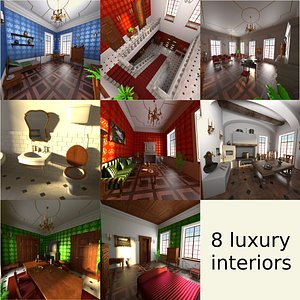 3ds max luxury manor