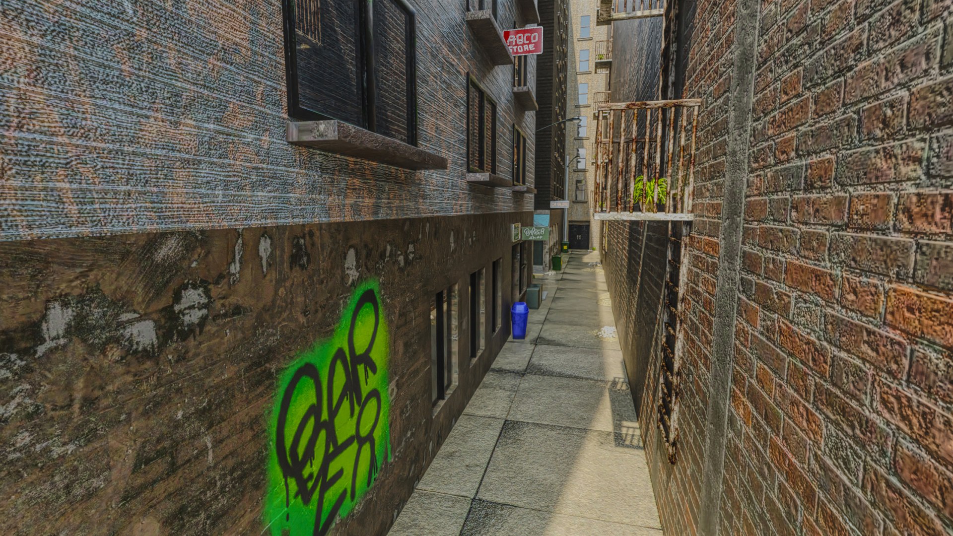 3D Simple Street Way Model - TurboSquid 2225279