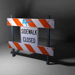 Sidewalk Closed