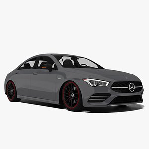 3D Mercedes-Benz CLA AMG