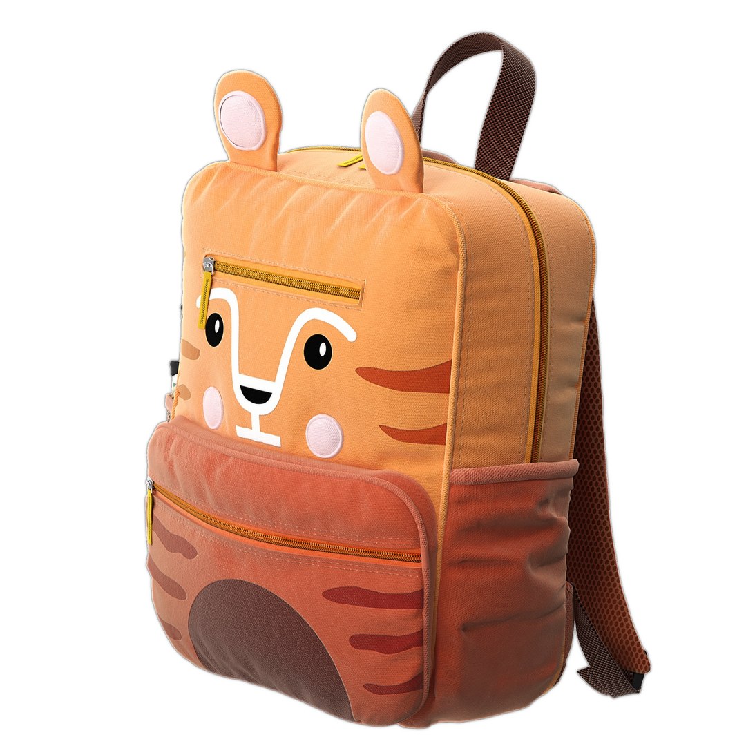 3D Tiger Dragon Backpack Model - TurboSquid 1504858