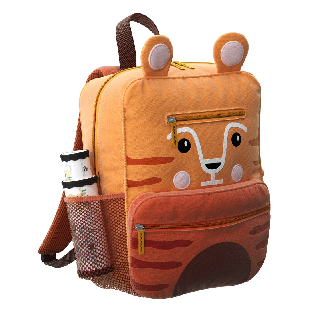 3D Tiger Dragon Backpack Model - TurboSquid 1504858