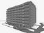 3D Residential Buildings Collection - 7 Pack