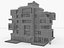 3D Residential Buildings Collection - 7 Pack